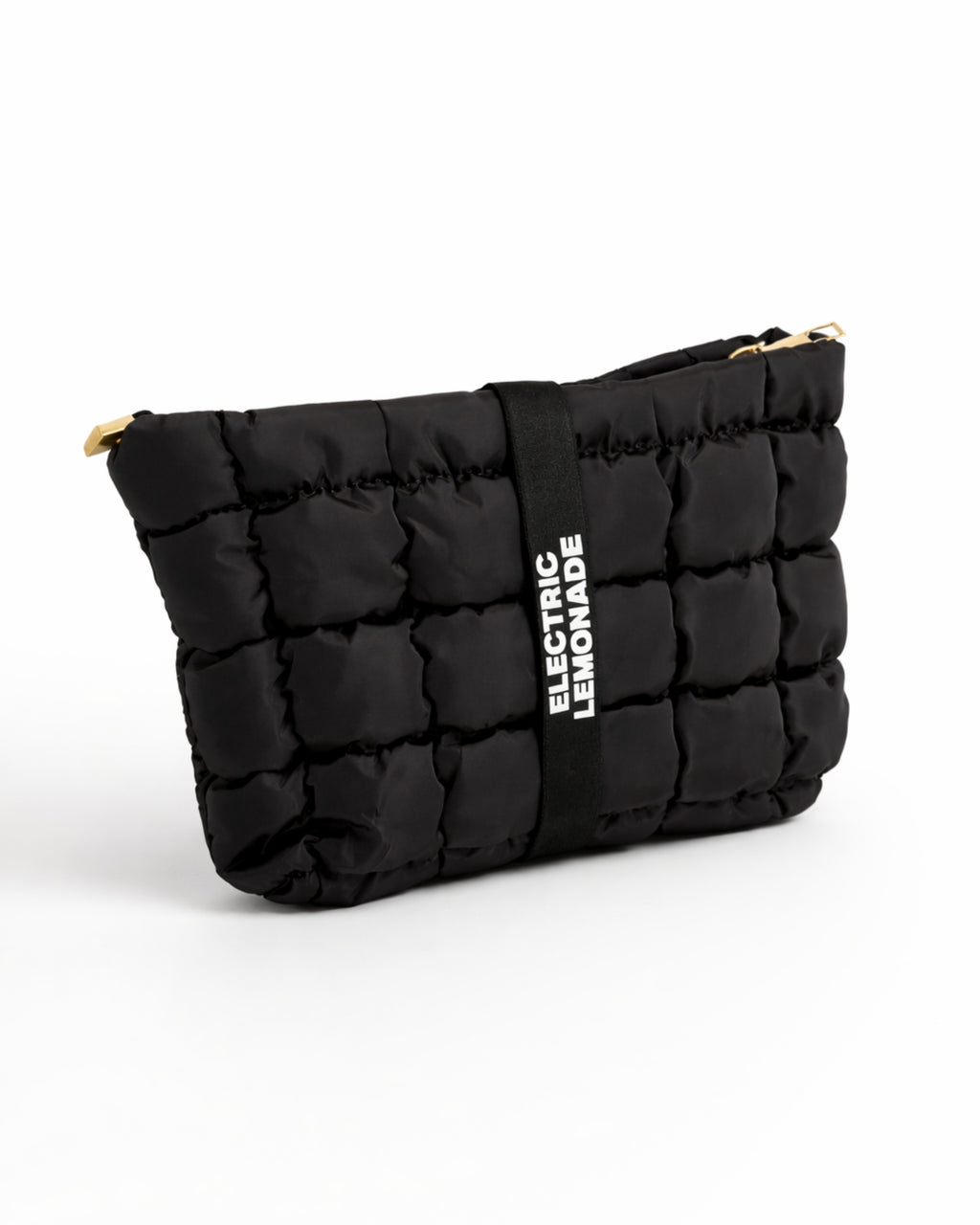 ELECTRIC LEMONADE Puffer Makeup Bag + Headband